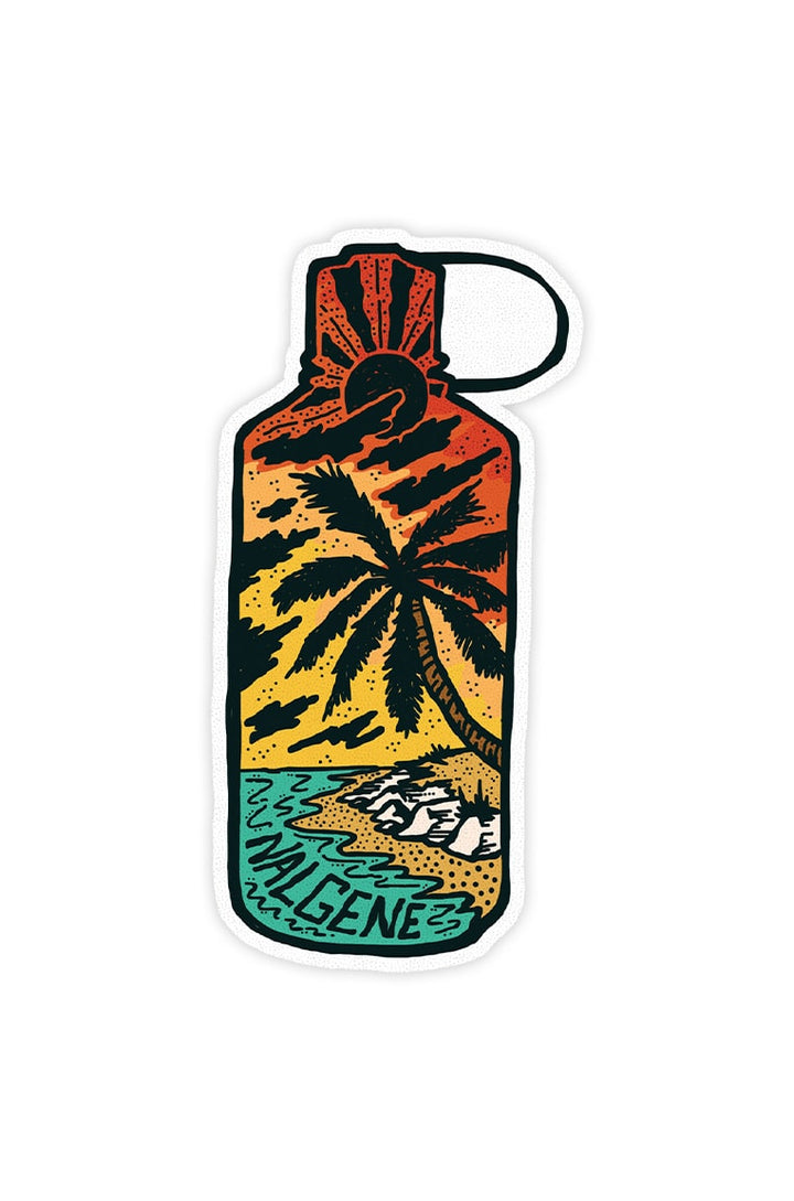 Tropical Narrow Mouth Sticker T1
