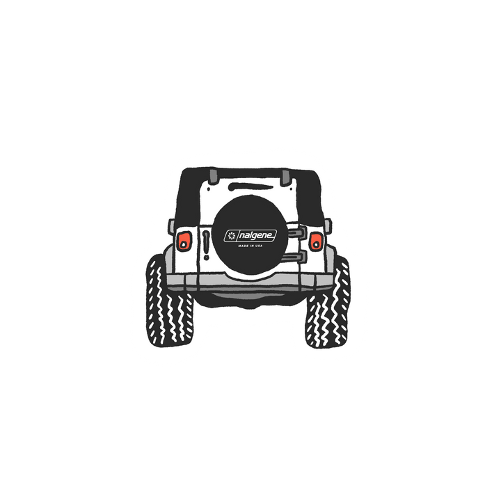 Four Wheeling Sticker T8